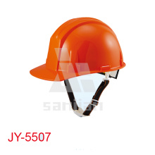 Cascos de seguridad baratos de plástico de los trabajadores Jy-5507